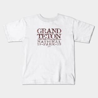 Grand Teton National Park Kids T-Shirt